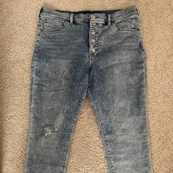 Express Skinny High Rise Jeans - Picture 1 of 3